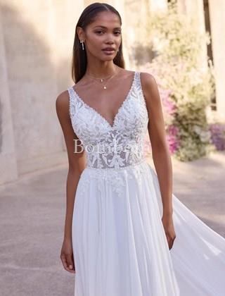 #Vestido novia mangas extraibles Madelein Gardner 2903 - Imagen 1