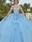 VESTIDO Quinceañera AZUL - Imagen 1