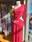 Vestido rojo asimétrico sexy - Imagen 2