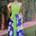 Vestido verde pistacho #halter modelo Elena - Imagen 2